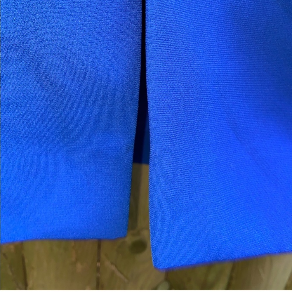 Tahari Royal Blue Sexy Sheath Dress, $129 retail NWT, size 14 - Picture 9 of 13
